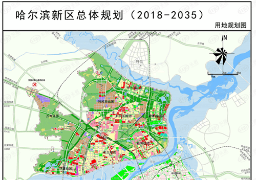 哈尔滨新区松北新区被规划为八大组团,松浦组团作为重要板块之一,凭借