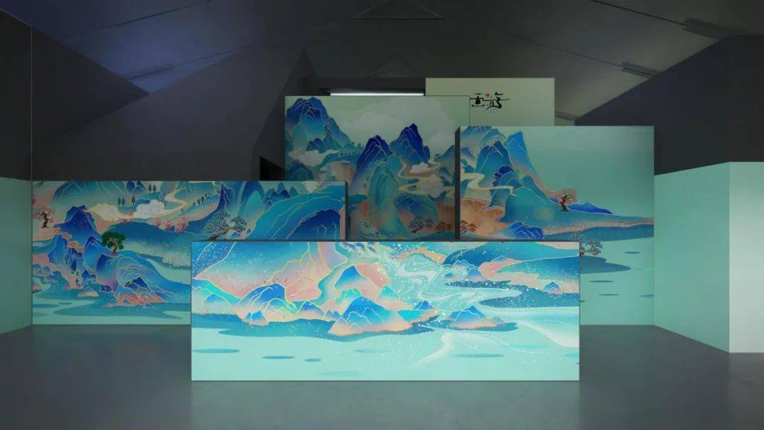 故宫沉浸艺术展来了!八月到两江新区画游《千里江山图