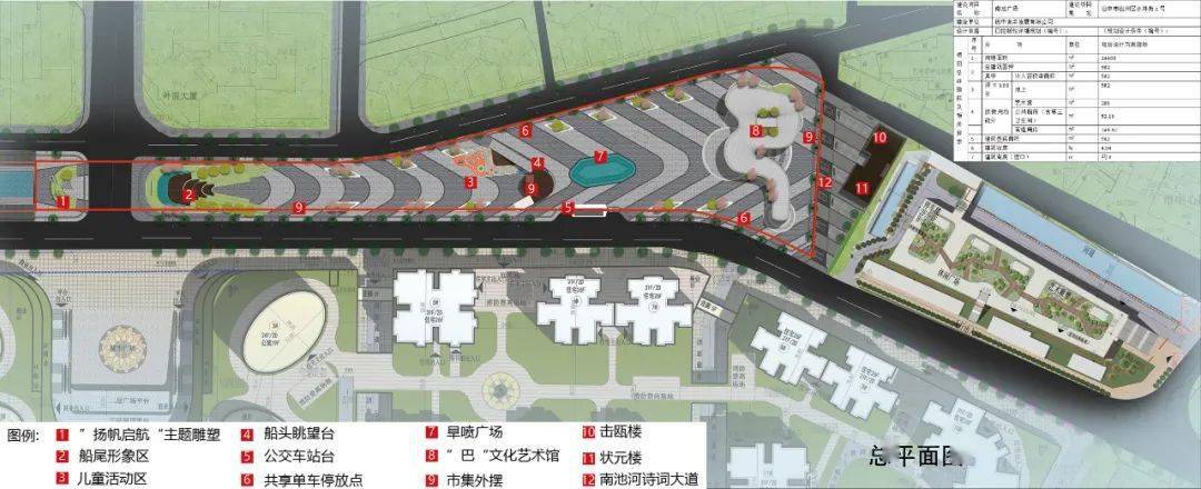 南池广场项目设计方案规划出炉_巴中市