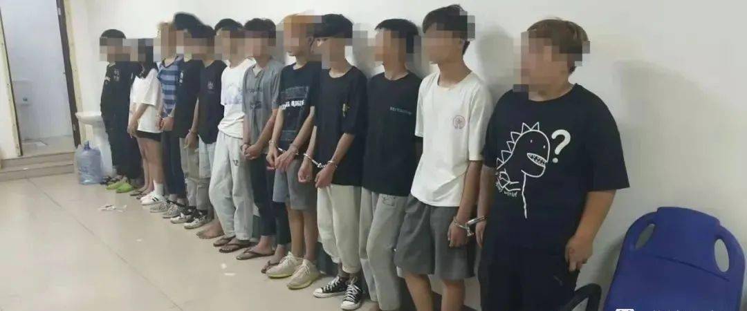 容县盗窃团伙14人跑隔壁作案被抓,缴获赃物电动车12辆