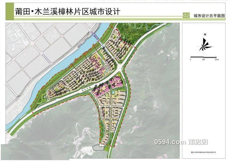 莆田西133亩地块亮相,木兰溪一线溪景.