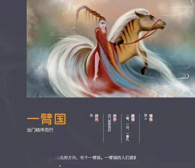 《山海经》中所描述的异人奇国,在娓娓道来的故事中,变得立体,形象,让