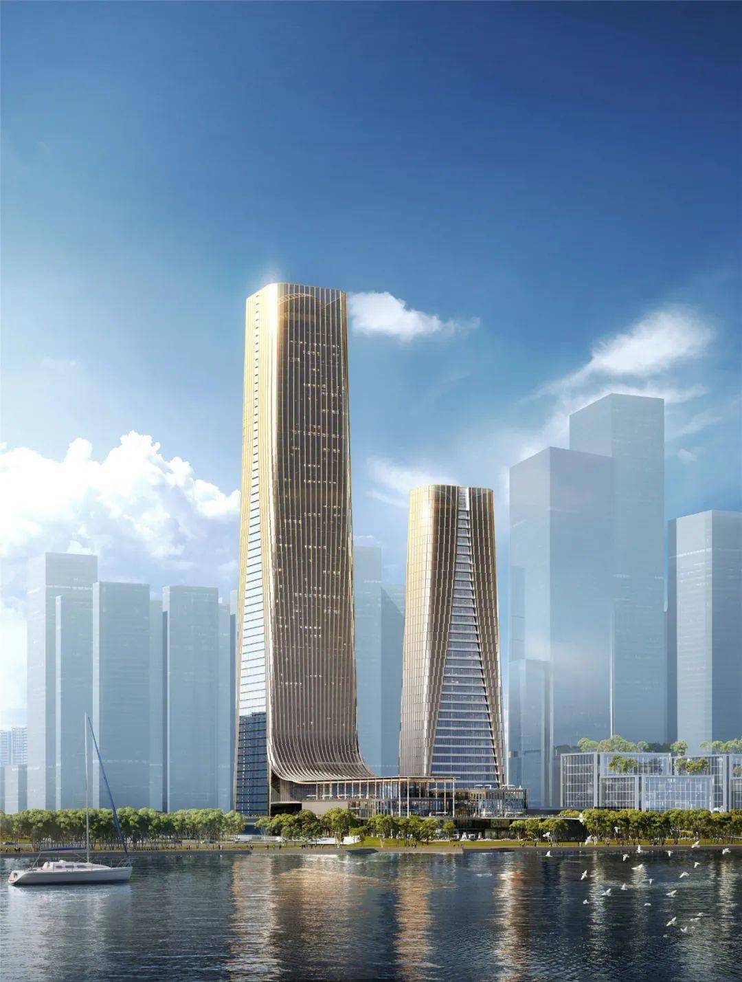 中央绿轴地下空间总用地面积12万,总建筑面积约30万,总投资约95