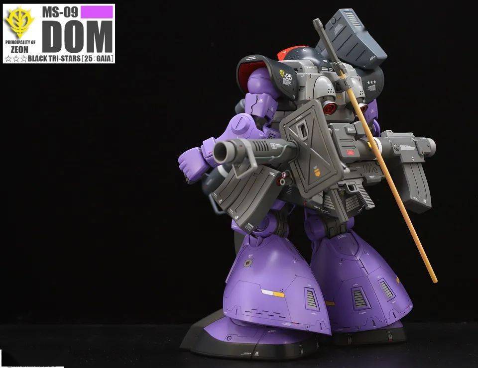 [小t高达秀]mg ms-09 黑色三连星 盖亚机