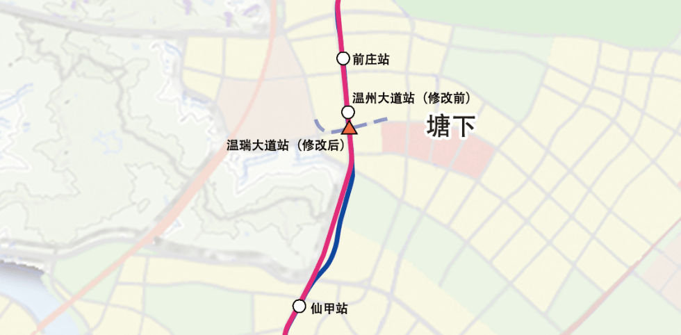 最新轨交s3线新动态流出火车站到温州中学站改地下