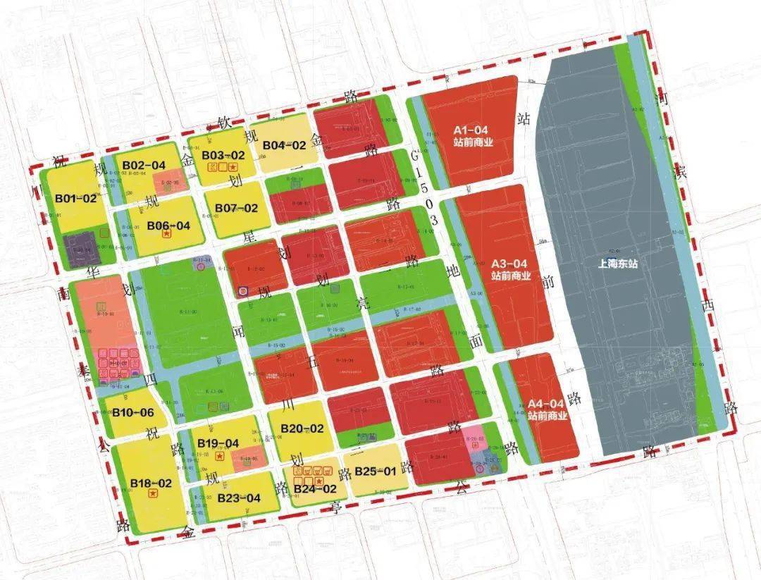 超7000套住宅,祝桥上海东站旁13幅住宅用地盘点!