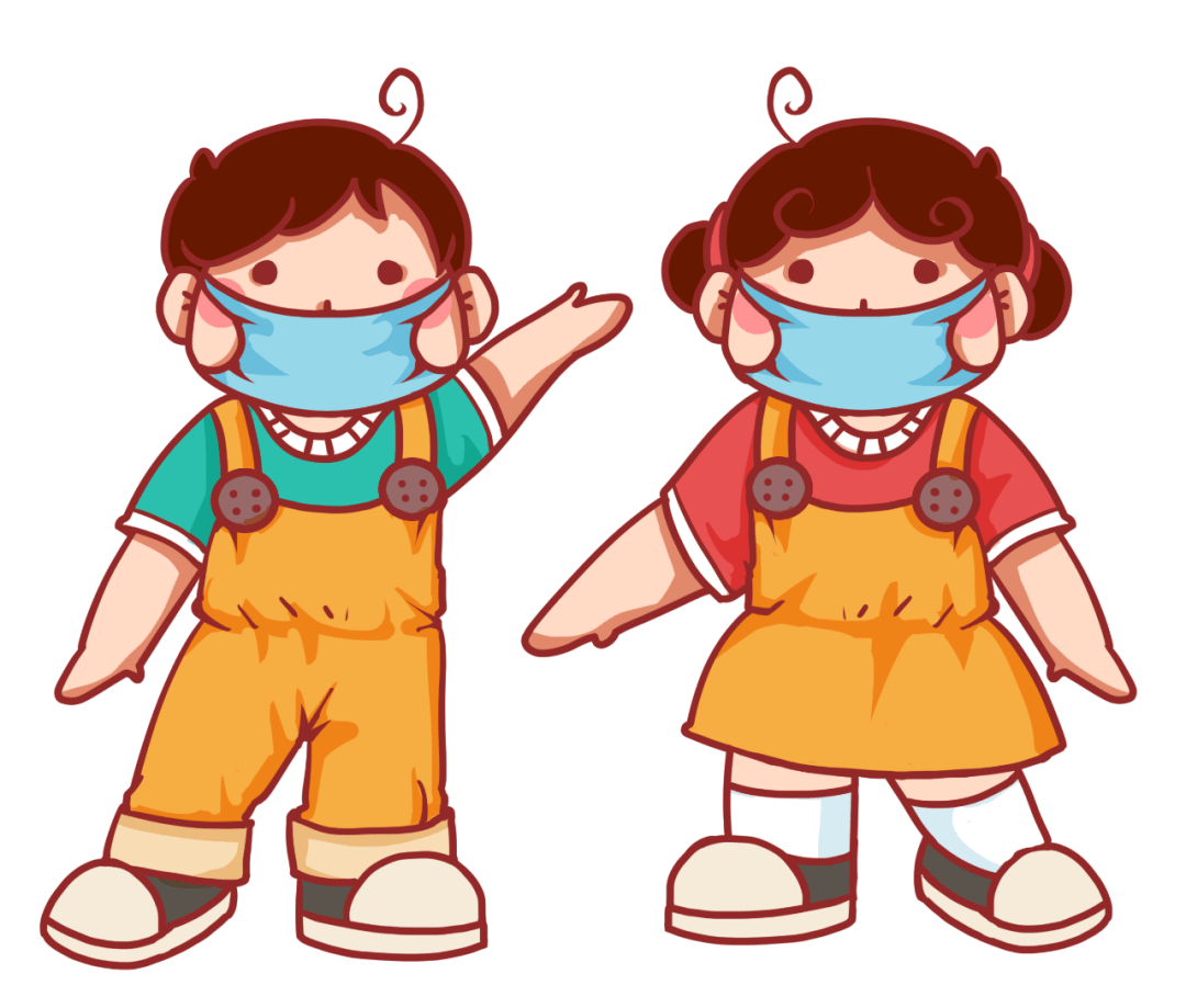 帮助儿童整理口罩时 家长要注意做好手卫生,不要用不干净的手触碰