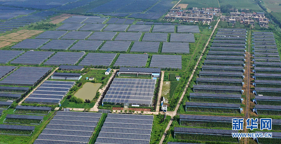 建成运行40mw光伏发电项目,并建设290栋农业设施大棚,将太阳能发电与