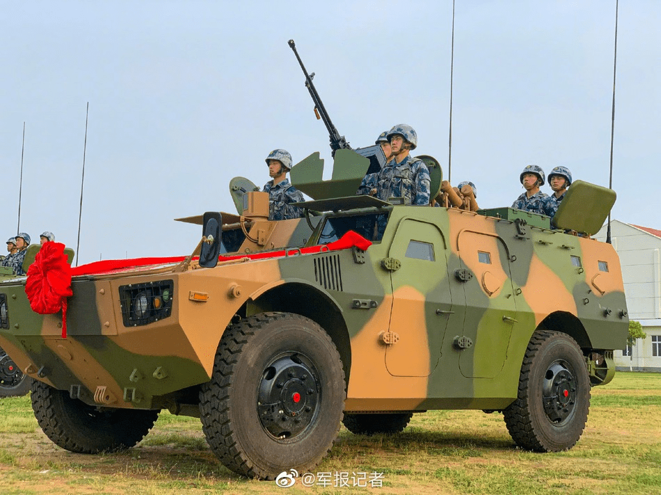 陆军代表中国斩获"晴空"第一 空军新型装甲车首秀表现