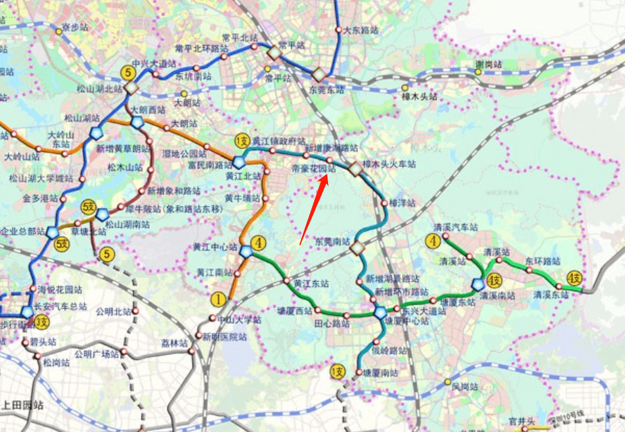 樟木头地铁来了!1号线路,最新tod规划来了!