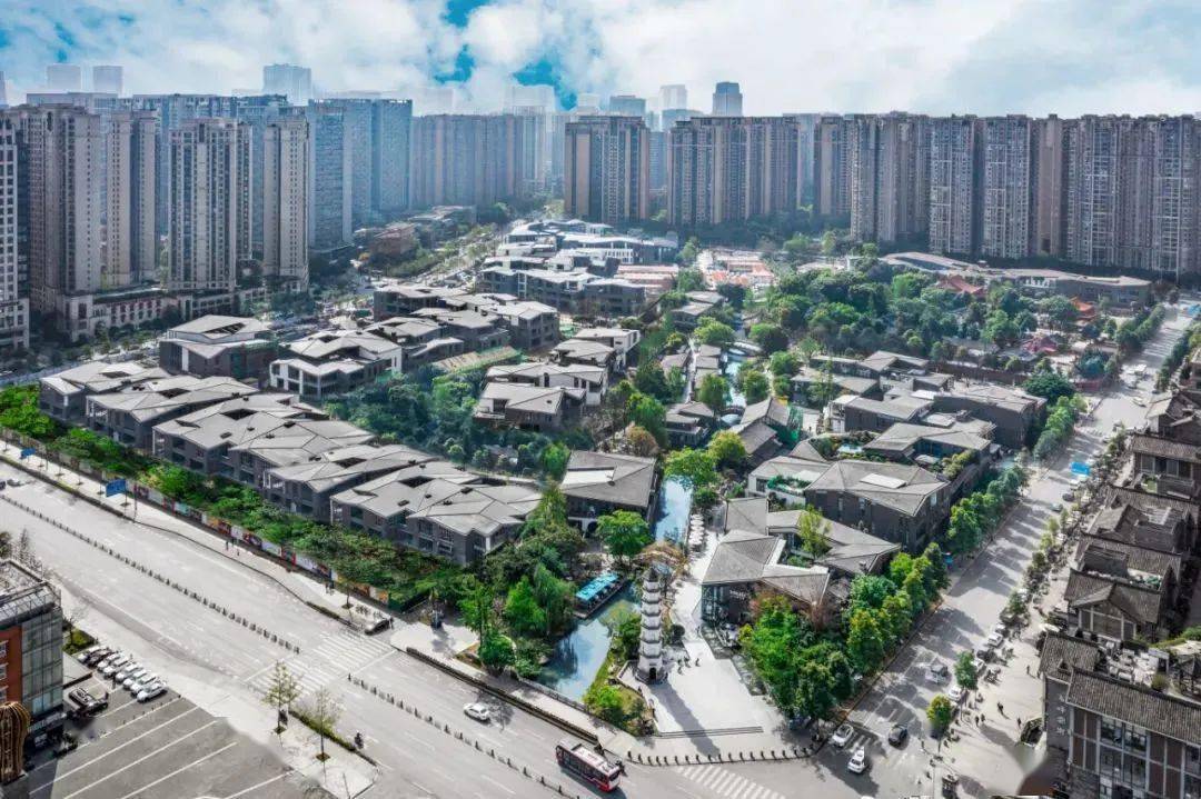 设计理念融入天府水文化 与天府人才文化 根据规划 铁像寺水街二期