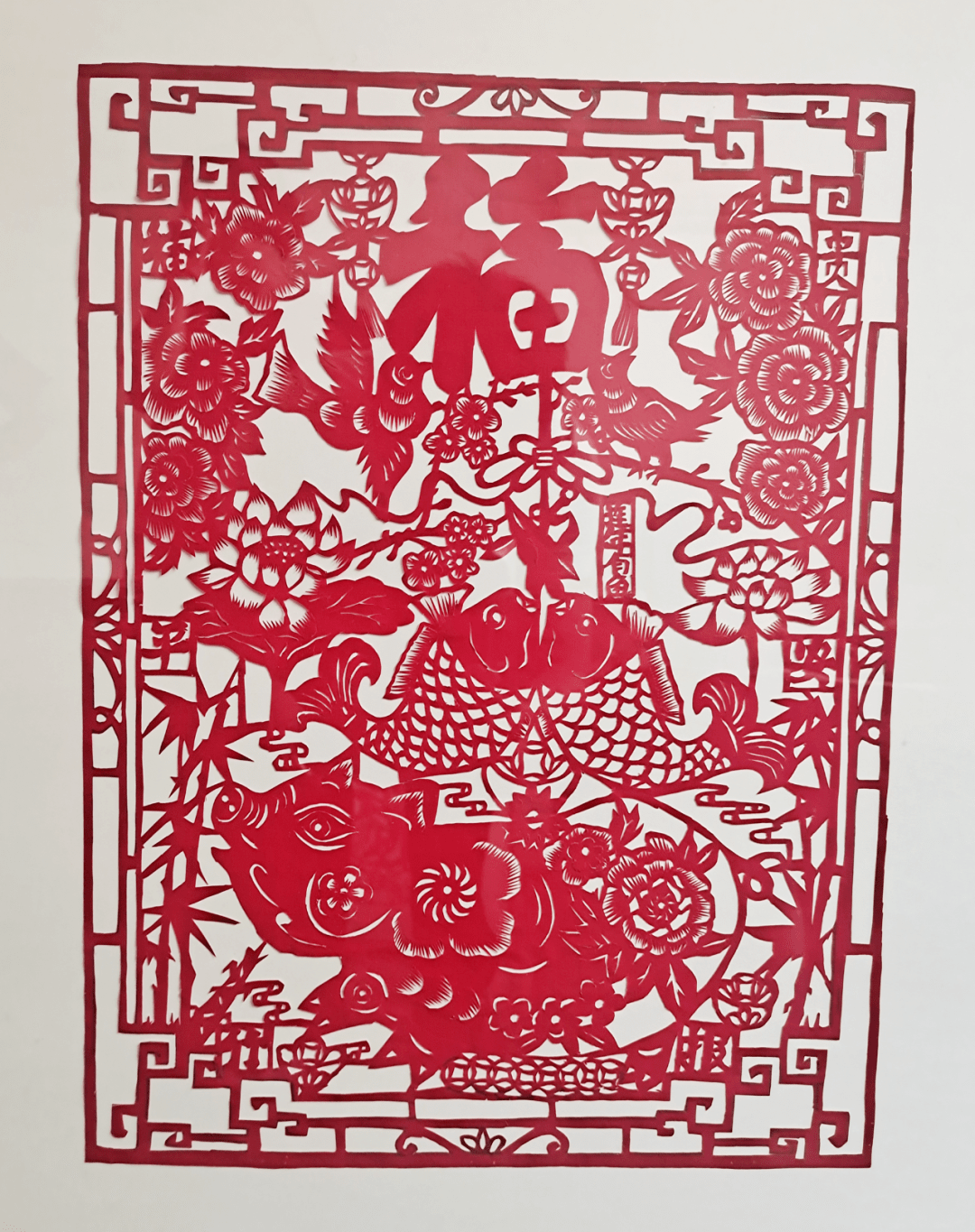 文化走亲,云端悦展┃"移天缩地方寸载情":椒江,天台文化走亲剪纸作品