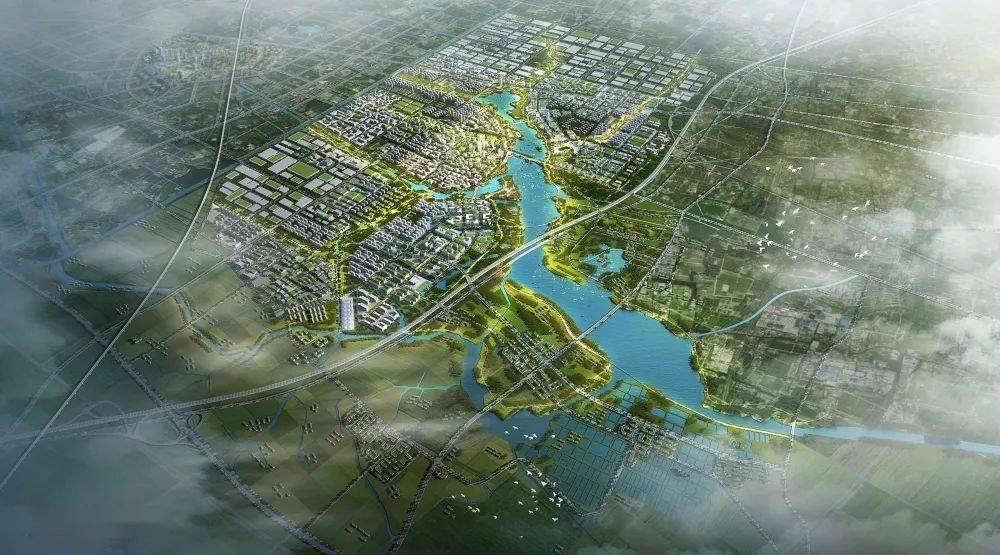 核心区内将 引湖入城 打造集多重生态功能 于一体的滨水空间 形成