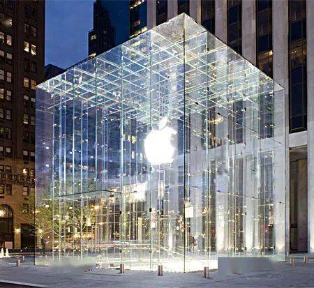 苹果店的大玻璃,都是谁设计的?