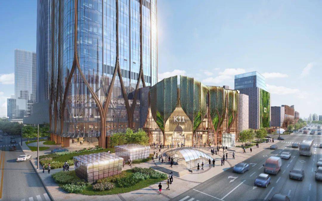宁波新世界广场k11项目是属于该综合体项目三期建设部分,k11购物艺术