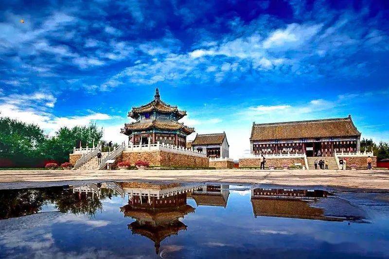 赫图阿拉,努尔哈赤在此建立后金称汗,是满清的第一个都城.