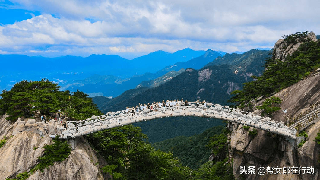 图/湖北天堂寨风景区