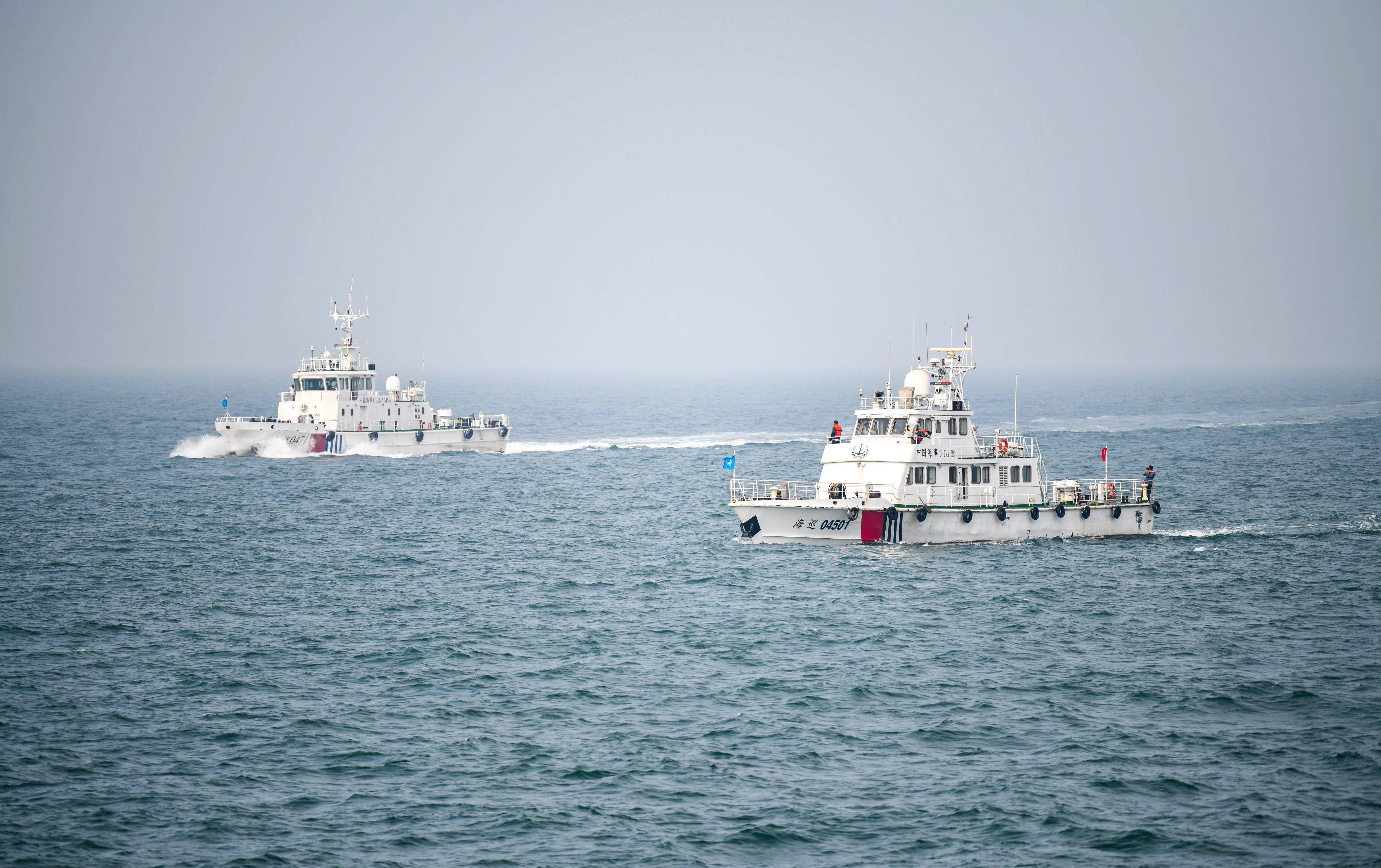 国家海上搜救无脚本实战演练在河北曹妃甸海域举行