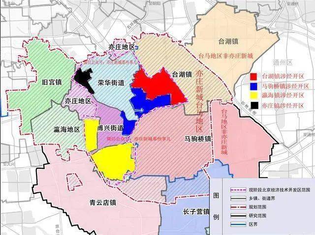 关于台湖马驹桥地区行政区规划问题官方回复啦