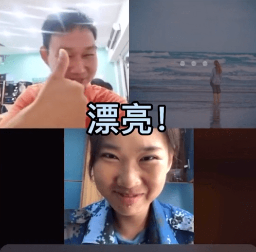 山东一女孩军训假装晒黑,发视频逗不会说话的爸爸,反应让人破防