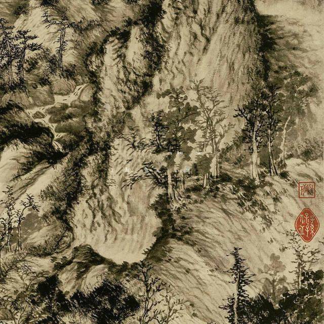 元代画家王蒙作品欣赏