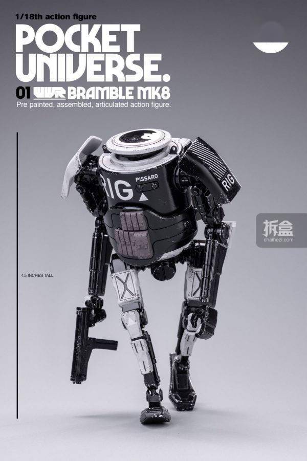 underverse118口袋宇宙wwrbramblemk8可动机器人