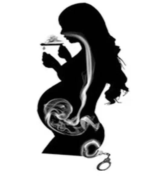 孕妇会出现早产,流产,死胎及血液中毒品通过胎盘进入胎儿体内,导致