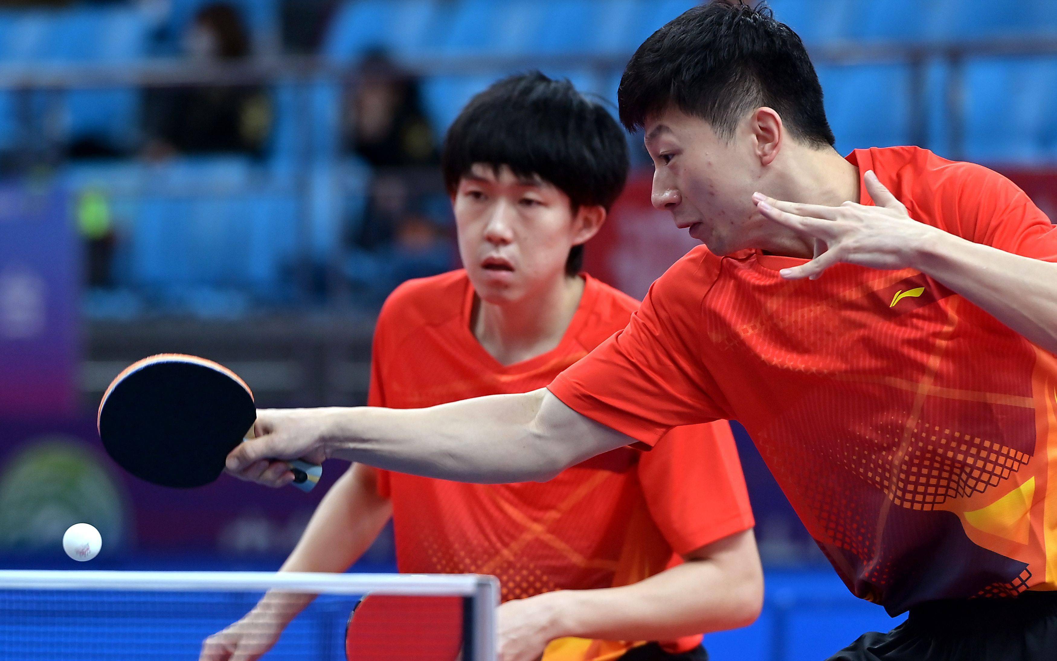 乒乓球丨两对北京男双组合进4强马龙与王楚钦互补