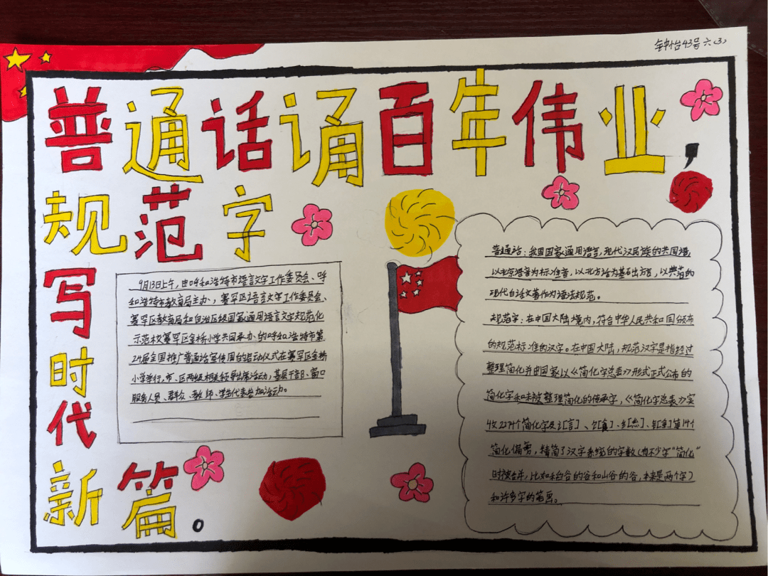 【第715期】普通话诵百年伟业 规范字写时代新篇——上海市莘城学校