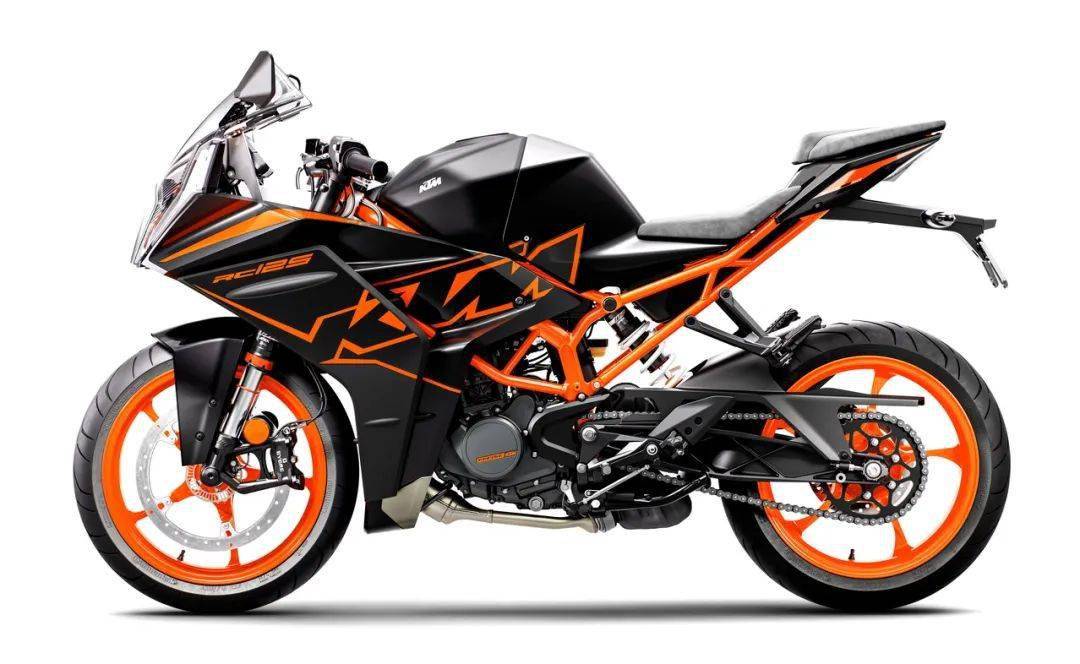 ktm 新一代 rc125,rc200,rc390 细节简介