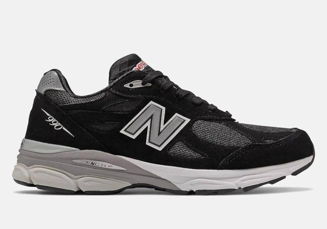 每日鞋讯|new balance 990v3「black/grey」即将发售