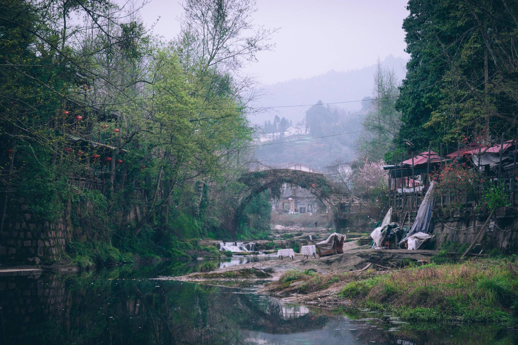 上里古镇,四川的高山水乡,茶马古道的必经之地_雅安