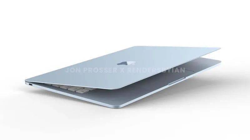 macbook air 2022款或也有刘海,配m2芯片_笔记本