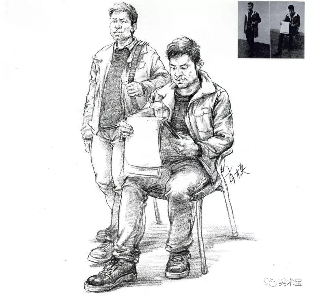 最后31天,双人速写从79飞升97?掌握这五点,冲刺联考就够了!