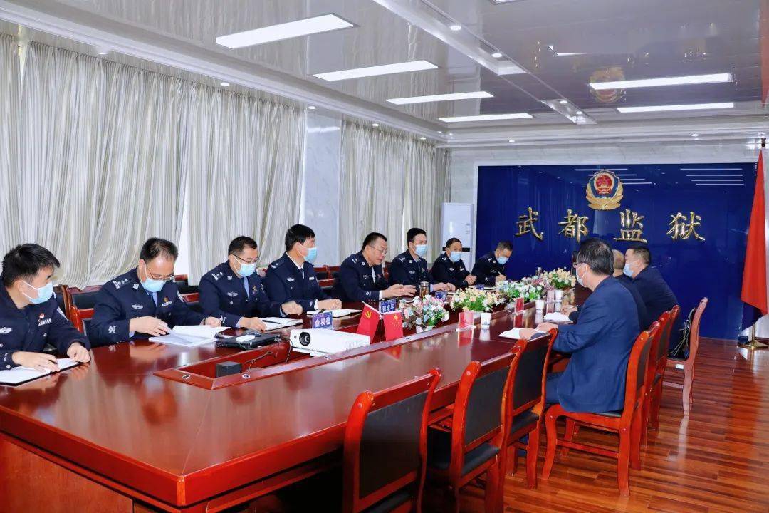 市司法局党组书记杨炳督导检查武都监狱疫情防控工作