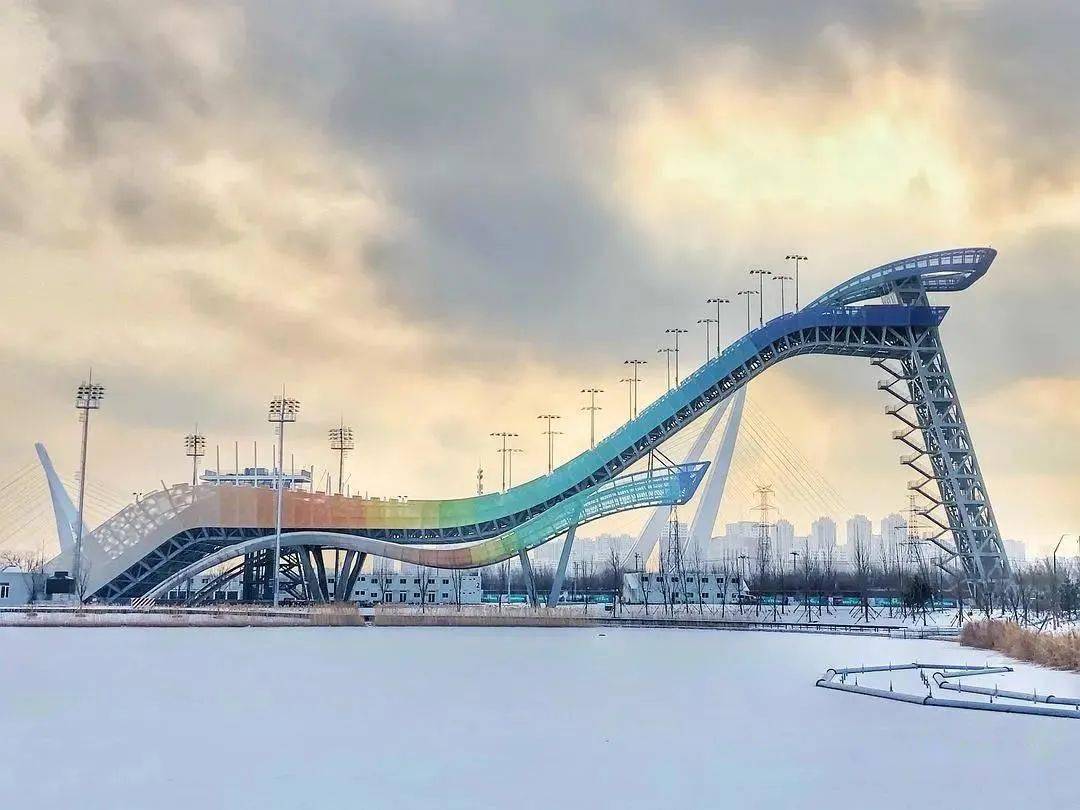 冬奥倒计时下雪天和冬奥会更配哟一起来了解自由式滑雪大跳台项目