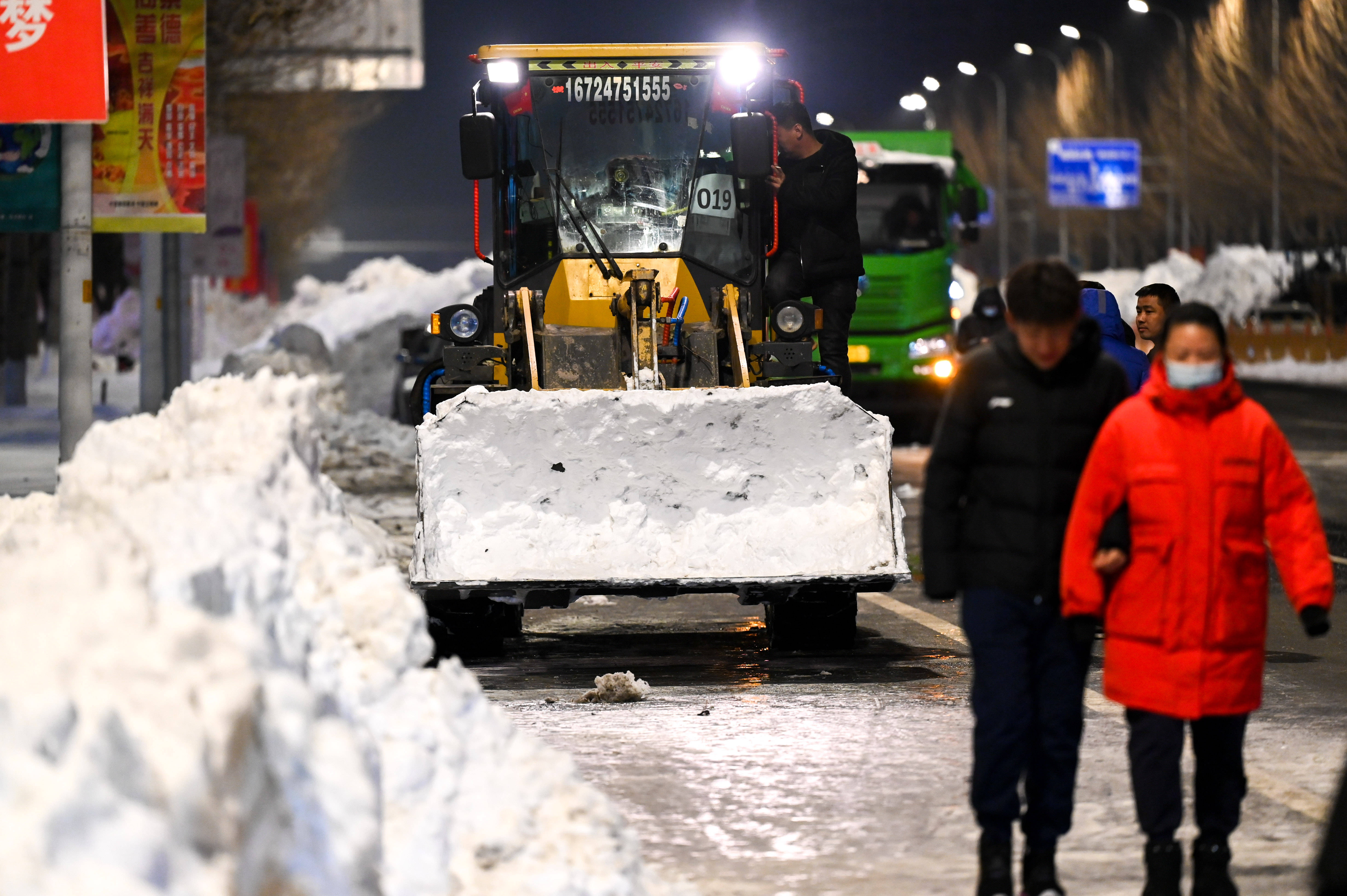 直击内蒙古东部雪情_通辽