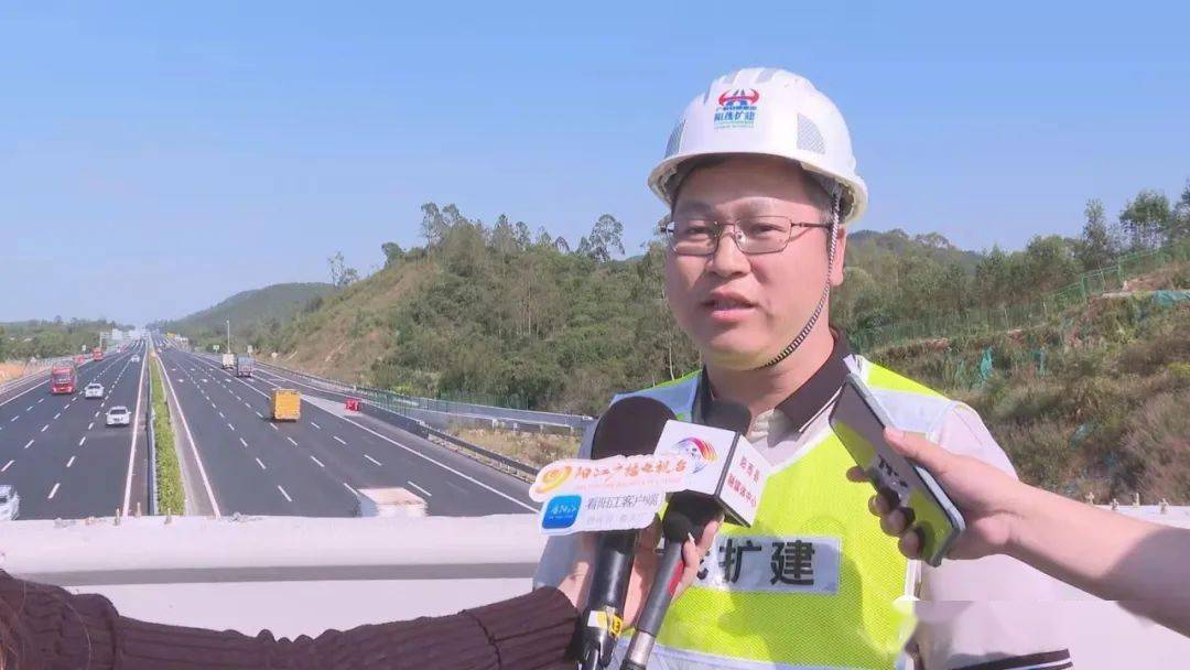 阳茂高速过半路面具备八车道通行条件预计改扩建年底通车