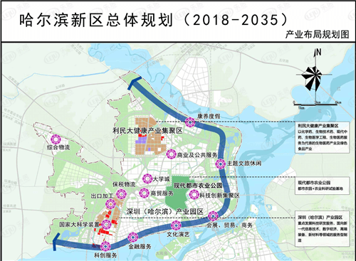 6969根据《哈尔滨新区总体规划(2018-2035年)》,哈尔滨新区发展从