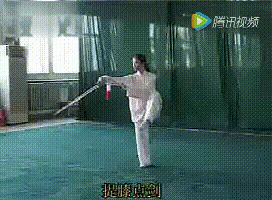 经典42式太极剑动图全解,大家都在找这个版本