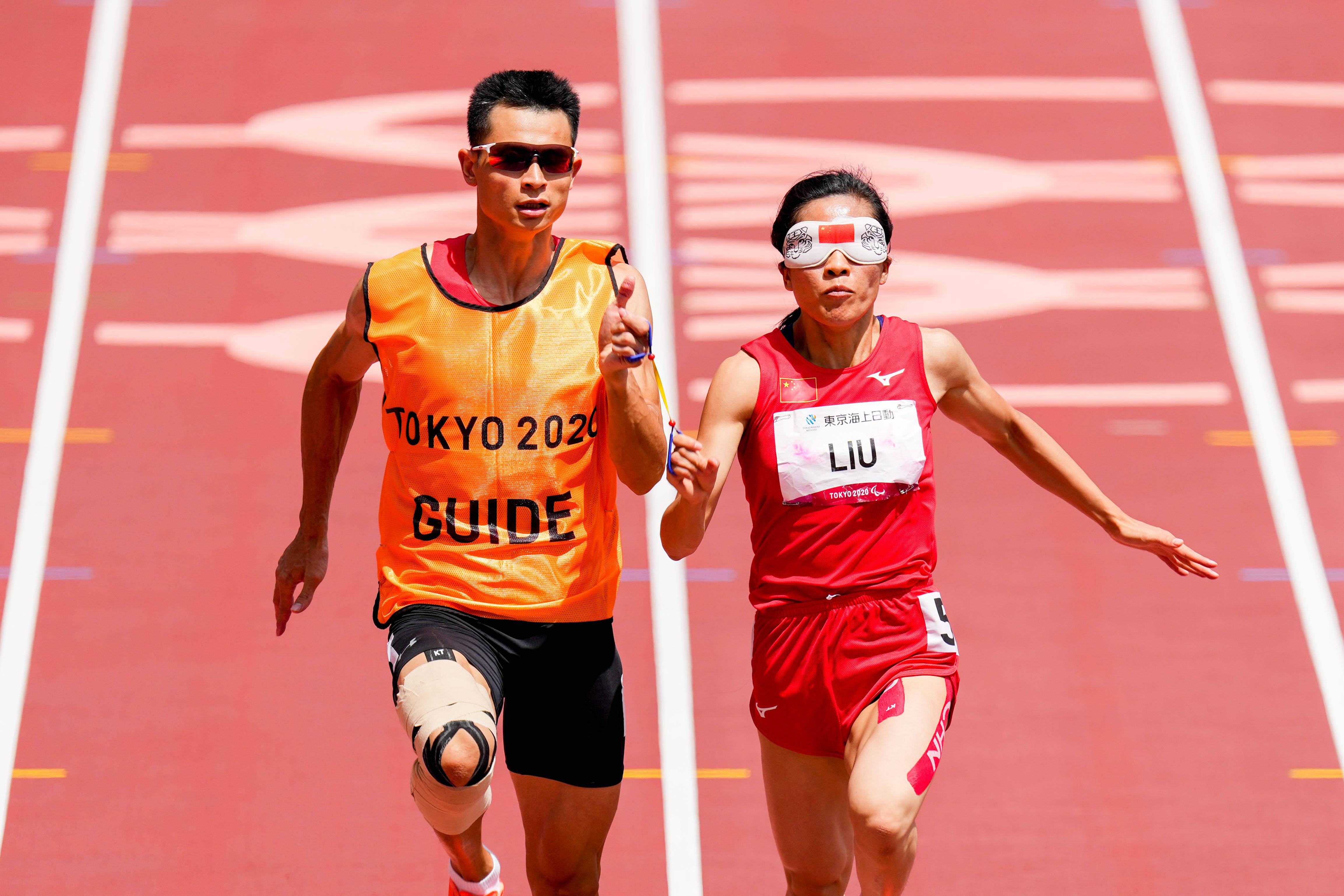 (东京残奥会)田径—女子100米t11级:刘翠青晋级