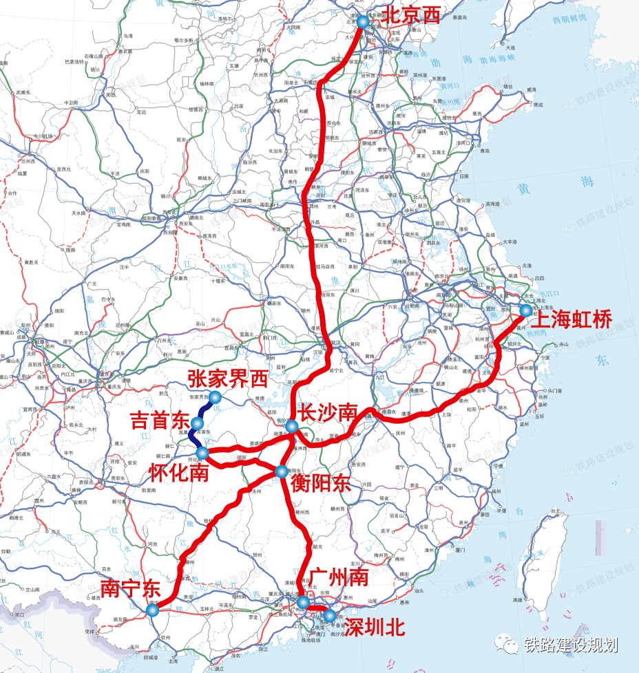 张吉怀高铁12月6日正式通车!_张家界_怀化_吉首