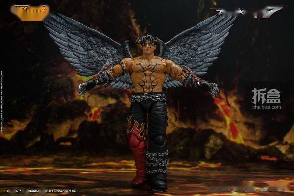 stormtoys铁拳7deviljin恶魔仁风间仁可动人偶