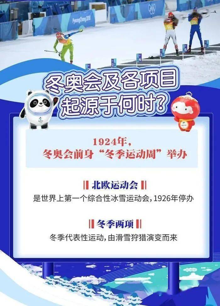 而谈起冬季奥运会以及截止到目前15个分项的历史,大家知道他们分别起