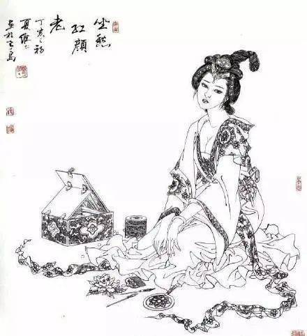 古代四大美女被他画"活"了,各个婀娜多姿