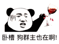 熊猫头表情包i老子一粪瓢扣死你
