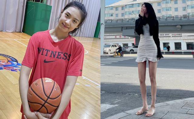 18岁女篮新星好美!1米87超模身材,颜值满分,wcba未来