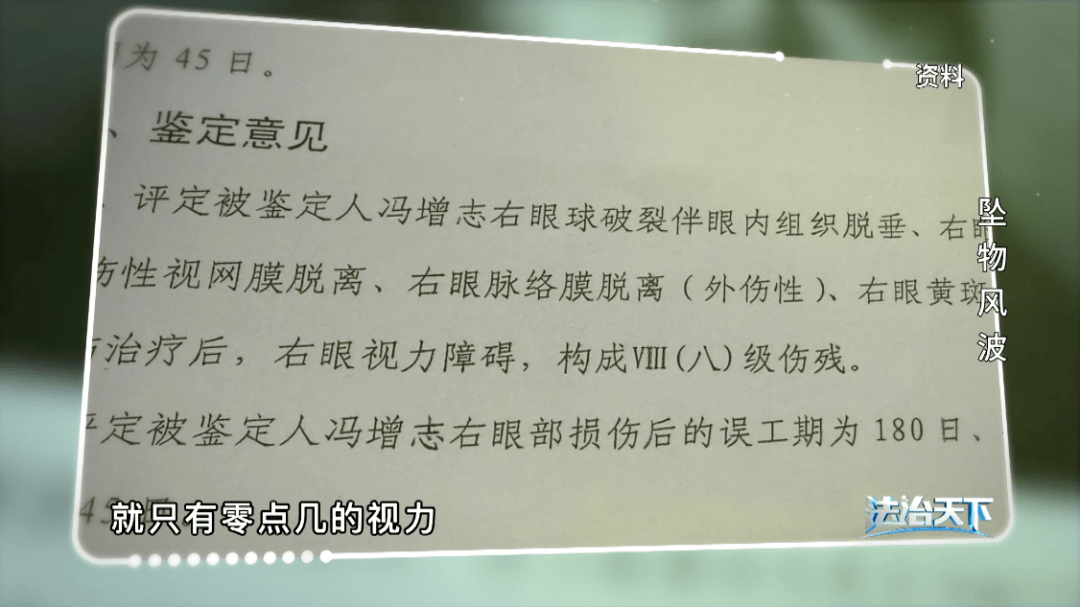 被砸伤后状告整栋楼业主 法治天下_冯增志_小区_死亡