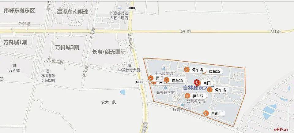 地图,可供参考下图来源百度第60考场吉林省长春市新城大街2888号吉林