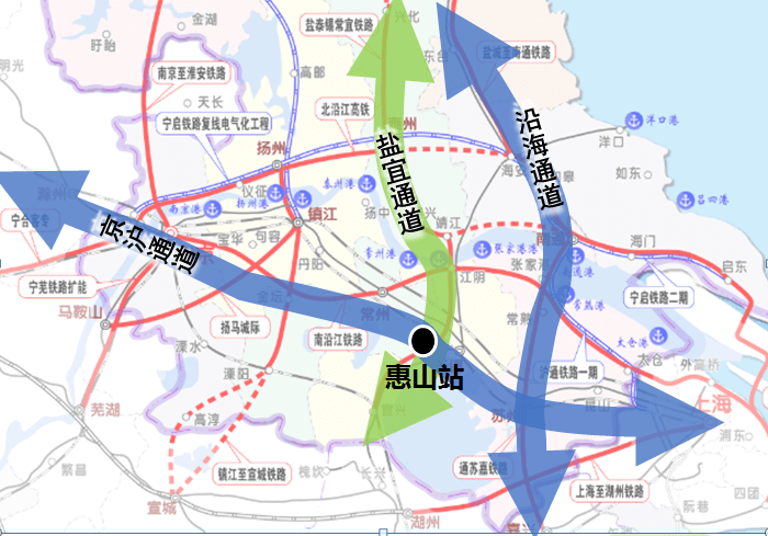 重磅惠山站将扩容三倍跃升为苏南铁路枢纽